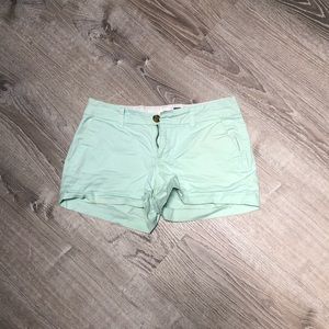 Mint green Old Navy shorts